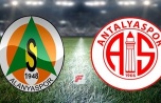 Alanyaspor bugün Antalyaspor ile mücadele edecek