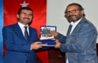 ALKÜ Sinan Yağmur'u ağırladı