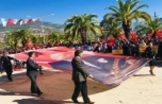 Alanya'da 95. yıl coşkusu