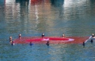 Cumhuriyeti denizde kutladılar