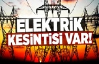 Dikkat! Alanya'da elektrik kesintisi var