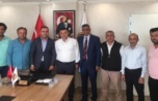 Isbatlılar'dan teşekkür ziyareti