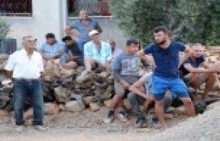 Komşuda feci ölüm