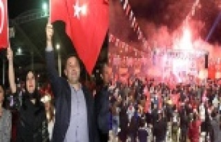 Konaklı'da Cumhuriyet coşkusu