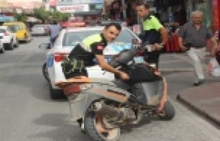 Motosiklet kazalarında 3 kişi yaralandı