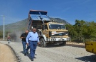 Tilkiler yolu asfalta kavuşuyor