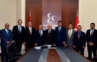 Türkdoğan, Bahçeli'yi ziyaret etti