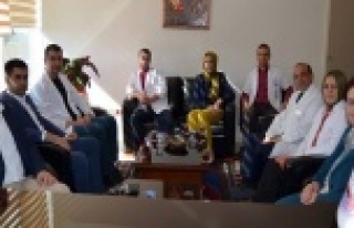 Akdağ, ziyarete geldi