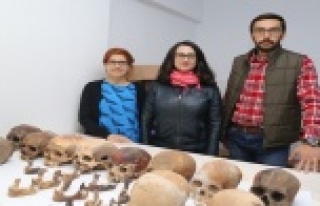 Alanya’da 7 bin yıllık toplu mezar kalıntıları...