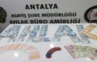 Antalya'da kumar operasyonu