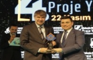 Büyükşehir’in projeleri ödülle taçlandı