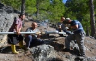 Dim Alacami Mahallesi’nin su sorunu çözüldü