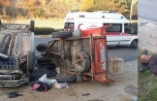 Alanya'da korkunç kaza