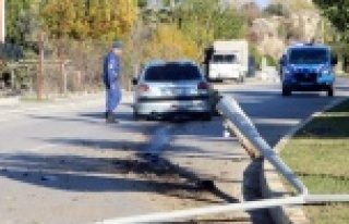 Manavgat'ta dikkatsizlik kaza getirdi: 1 yaralı