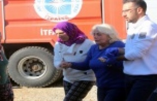 Manavgat'taki ev yangını korkuttu