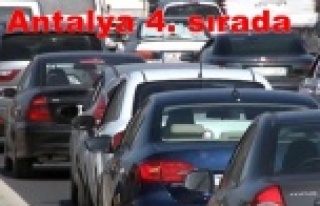 Motorlu araç sayısı 1 milyon 53 bin 78 oldu