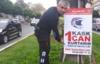 Polisin "kask" duyarlılığı