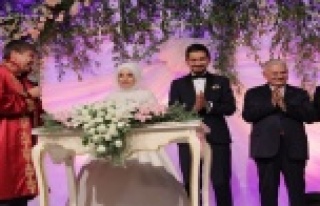 TBMM Başkanı Binali Yıldırım nikah şahidi oldu