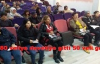 Velilere çocuk ihmal ve istismarı semineri