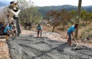 Alanya Belediyesi asfaltsız yol bırakmayacak