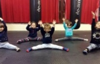 Alanya'da çocuklar için jimnastik, yetişkinler...