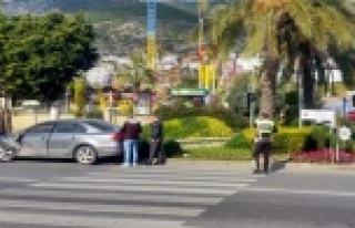 Alanya'da yürekleri ağza getiren kaza!