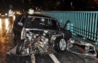 Alanya yolunda kaza: 1 ağır yaralı var