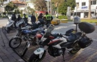 Alanya’da motosiklet sürücülerine ceza yağdı!