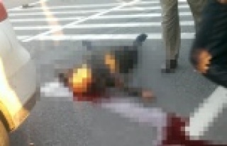 Alanya’da otomobilin çarptığı kişi feci şekilde...