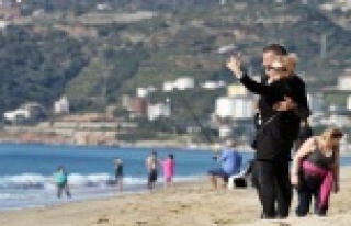 Alanya’ya kış gelmek bilmiyor