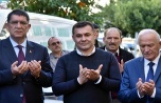 ALESO'da araç duası yapıldı