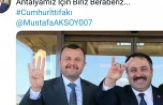 Antalya'da cumhur ittifakı başladı