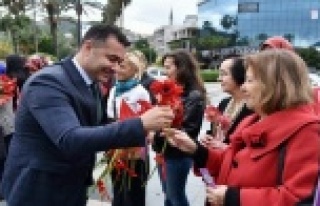 Başkan Yücel'den Alanya Kadınlarına jest