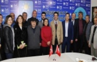 Başkandan CHP ve İYİ Parti ziyareti