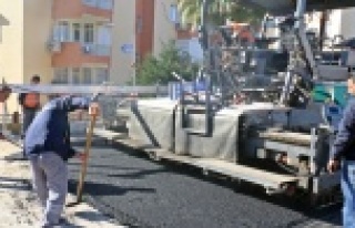 Büyükşehrin cadde çalışmaları hız kesmiyor