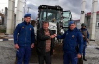 Çalınan iş makinesi Ankara'da bulundu