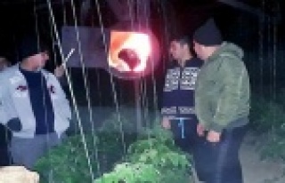 Çiftçiler don nöbetine çıktı