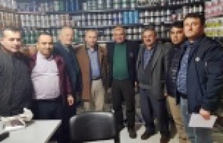 Demir esnafın sorunlarını yerinde dinliyor