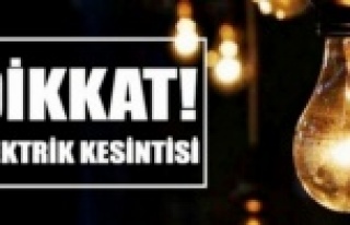 Dikkat! Alanya'da elektrik kesintisi var