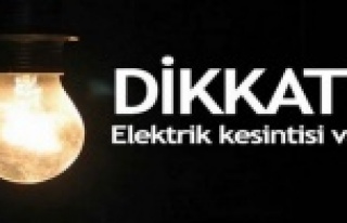 Dikkat! Bugün için Alanya’da elektrik kesintisi