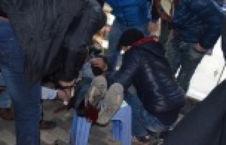 Gürültü kavgasında 1 yaralı