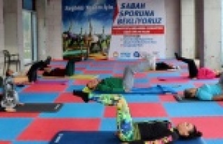Sabah sporu büyükşehirden