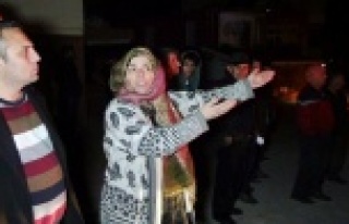 Trafo yangını mahalleliyi sokağa döktü!