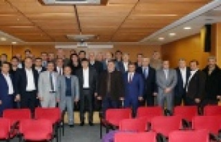 Türel ulaşım esnafıyla buluştu