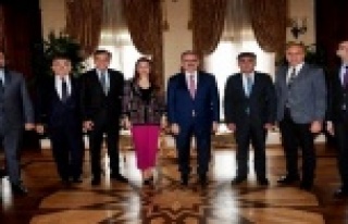 Vali Karaloğlu ATAV’ı makamında ağırladı