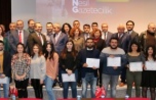 Yeni nesil gazeteciler sertifikalarını aldı