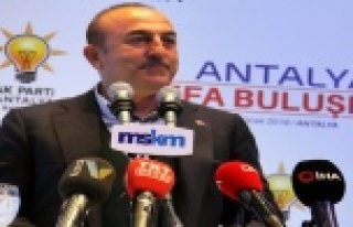 Alanyalı Bakan Çavuşoğlu: “Siz geçmişte de...