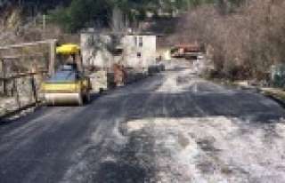 ASAT Alanya kırsalındaki o yolları düzeltti
