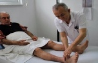 Ayağı kesilme noktasına gelen egzema hastası çareyi...