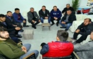 Başkan Sözen’den başpehlivanlara tam destek